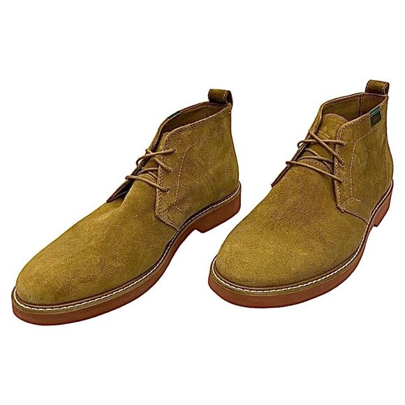 Mens Brooks Tan Suede Chukka Buck Men’s Size 9 Medium Pre-Owned - Picture 5 of 11